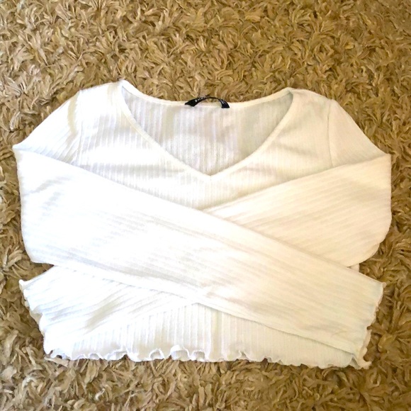 White long sleeve shirt - Picture 1 of 2